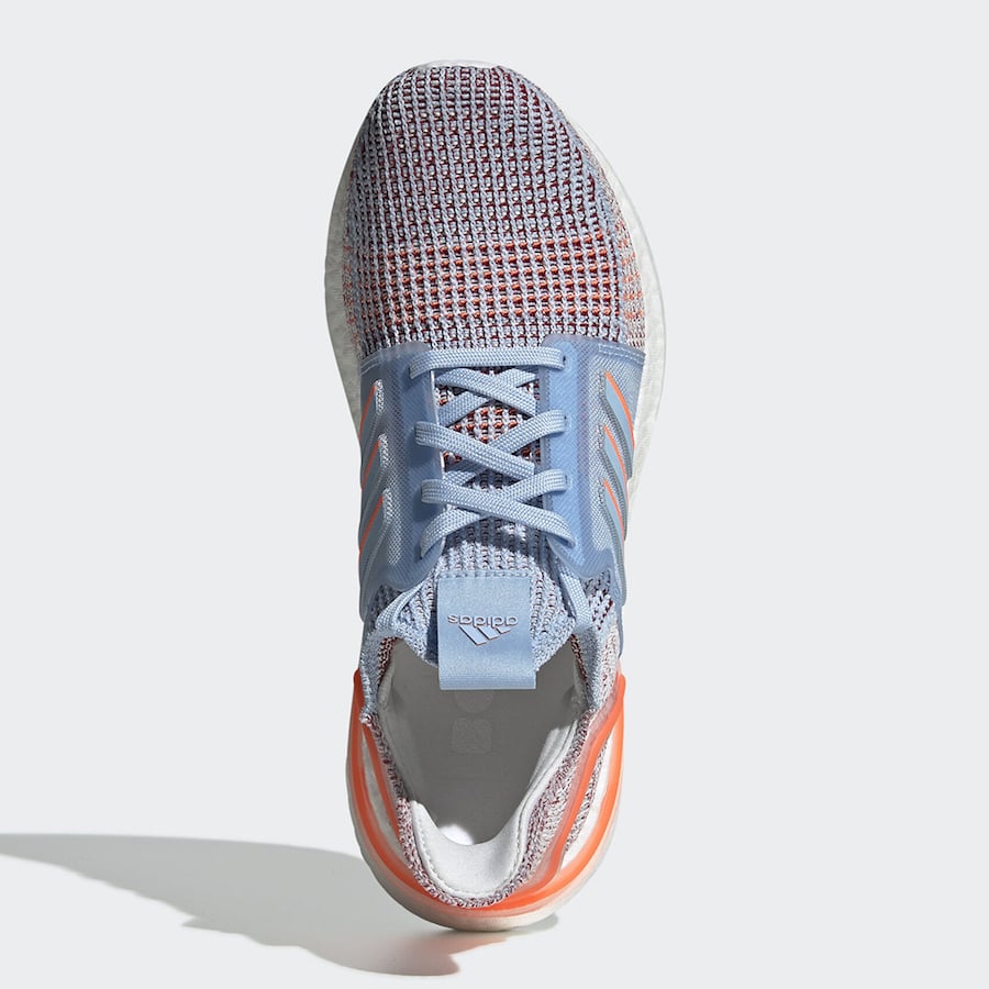 adidas Ultra Boost 2019 Glow Blue Coral G27483 Release Date Info