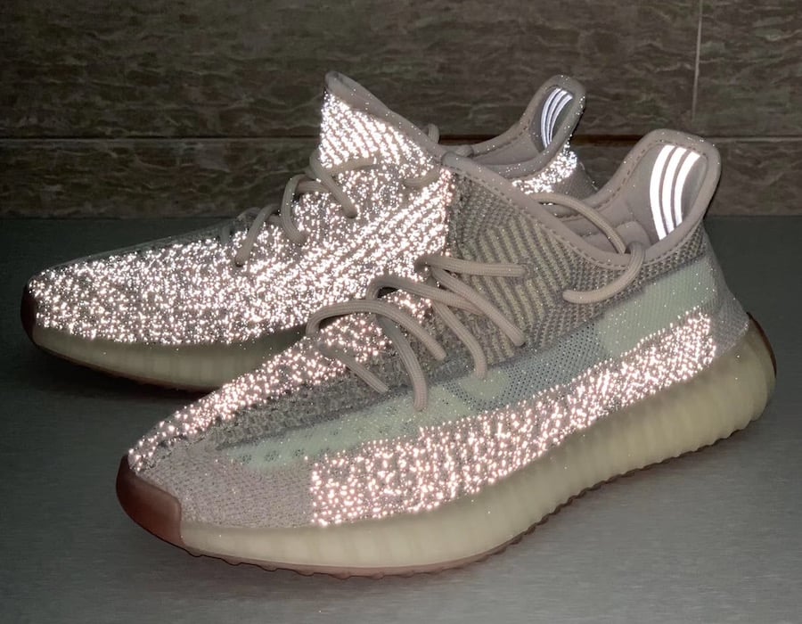 yeezy 350 v2 citrin reflective