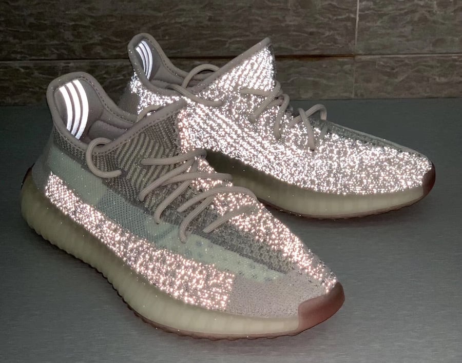 yeezy boost 350 v2 citrin reflective