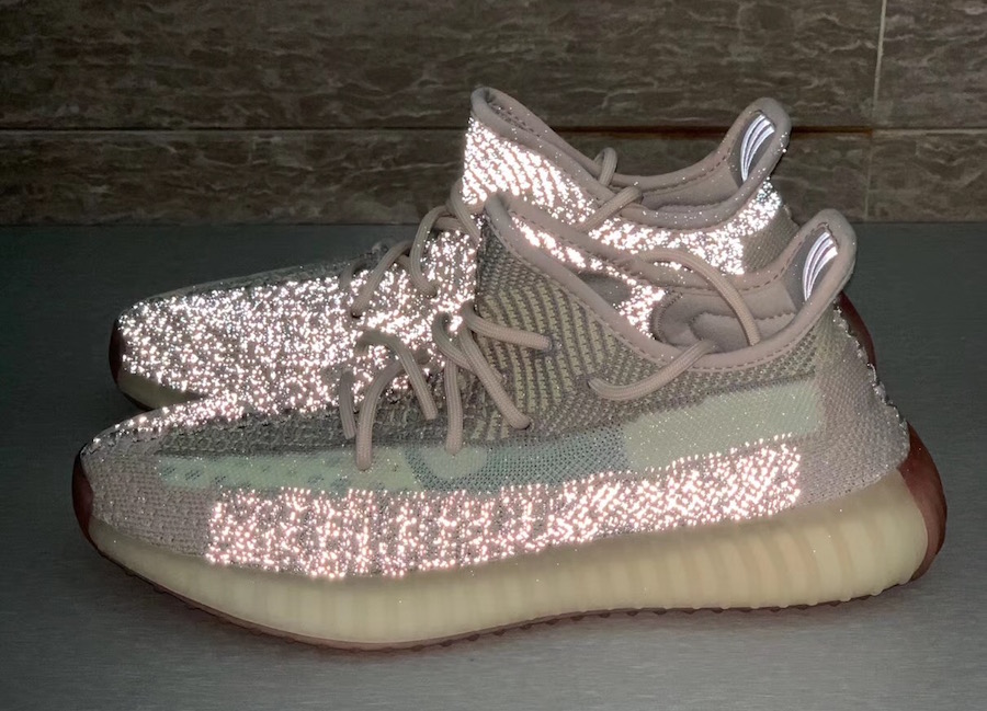 yeezy citrin reflective release