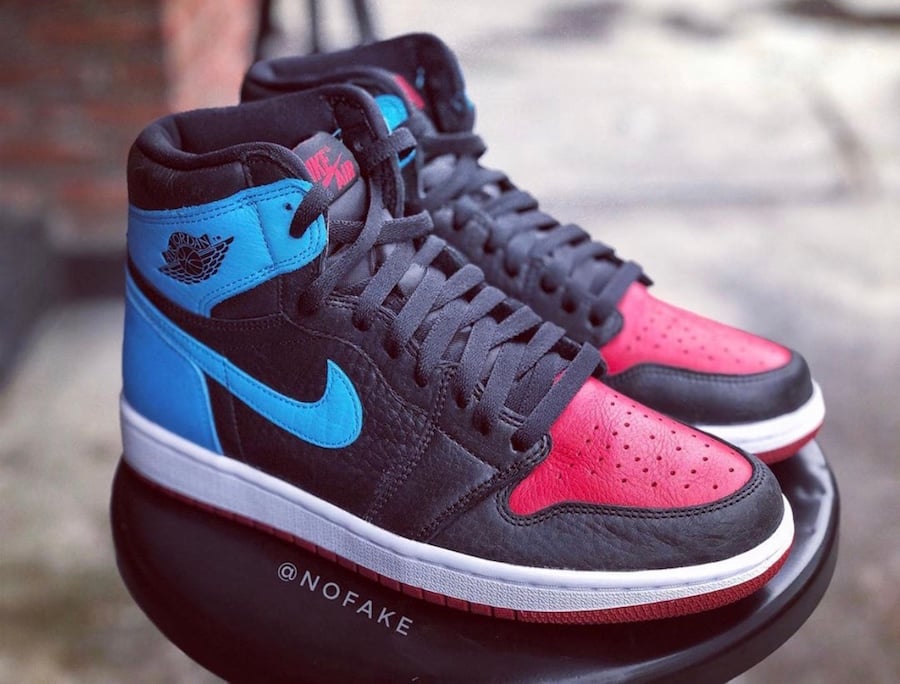 air jordan 1 high unc to chicago wmns