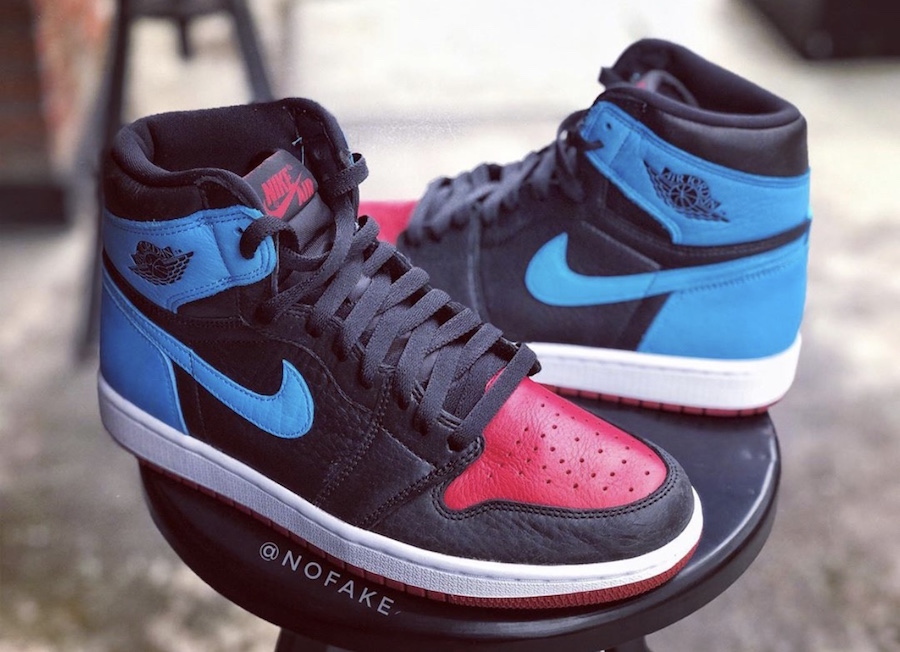 jordan 1 retro high og wmns unc to chicago