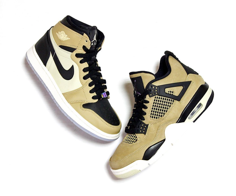 Air Jordan 1 High Premium WMNS Fossil Black AH7389-003 Release Date Info Air Jordan 1 High Premium WMNS Fossil Black AH7389-003 Release Date Info