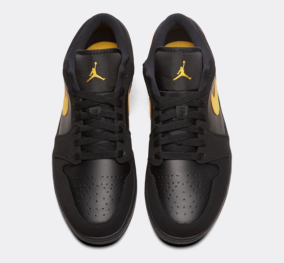 Air Jordan 1 Low Black Gold Release Date Info