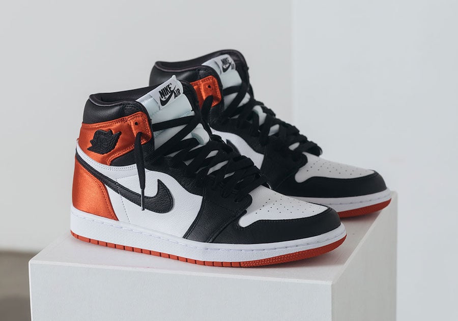 Air Jordan 1 Satin Black Toe Release Date