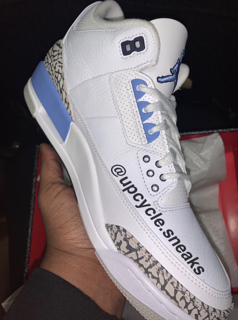 air jordan 3 unc 2020