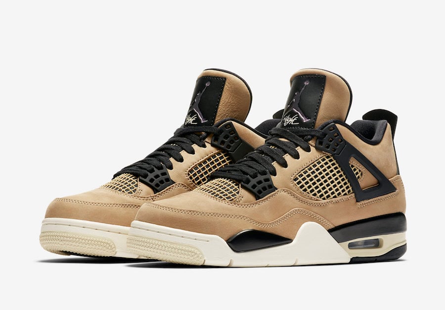 women air jordan 4 wmns mushroom