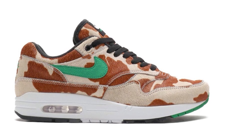 atmos Nike Air Max 1 DLX Animal 3.0 Pack Cow AQ0928-902 Release Date Info