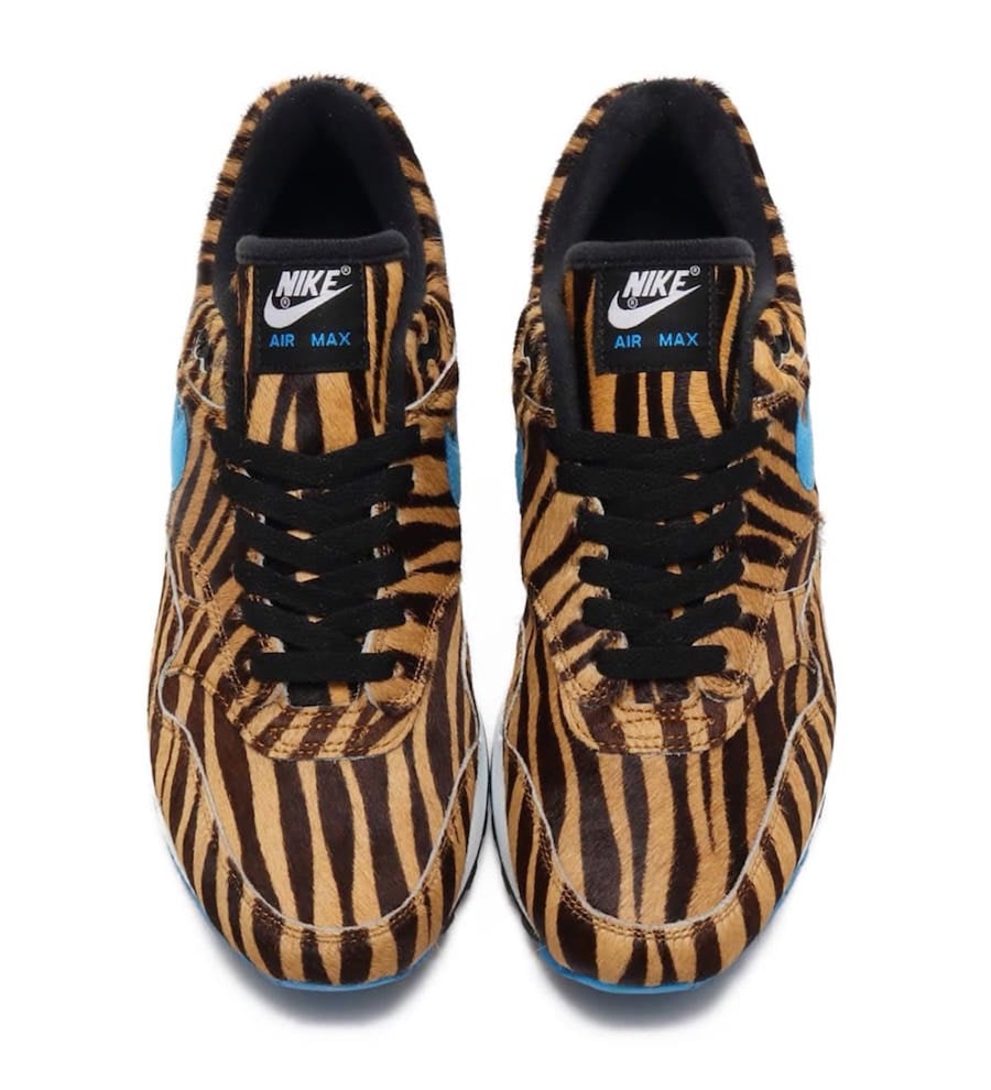 atmos Nike Air Max 1 DLX Animal 3.0 Pack Tiger AQ0928-900 Release Date Info