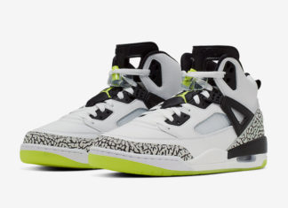 jordan spizike green glow