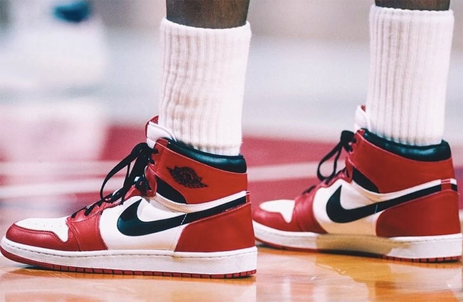 Michael Jordan 1985 Air Jordan 1 Chicago Michael Jordan 1985 Air Jordan 1 Chicago