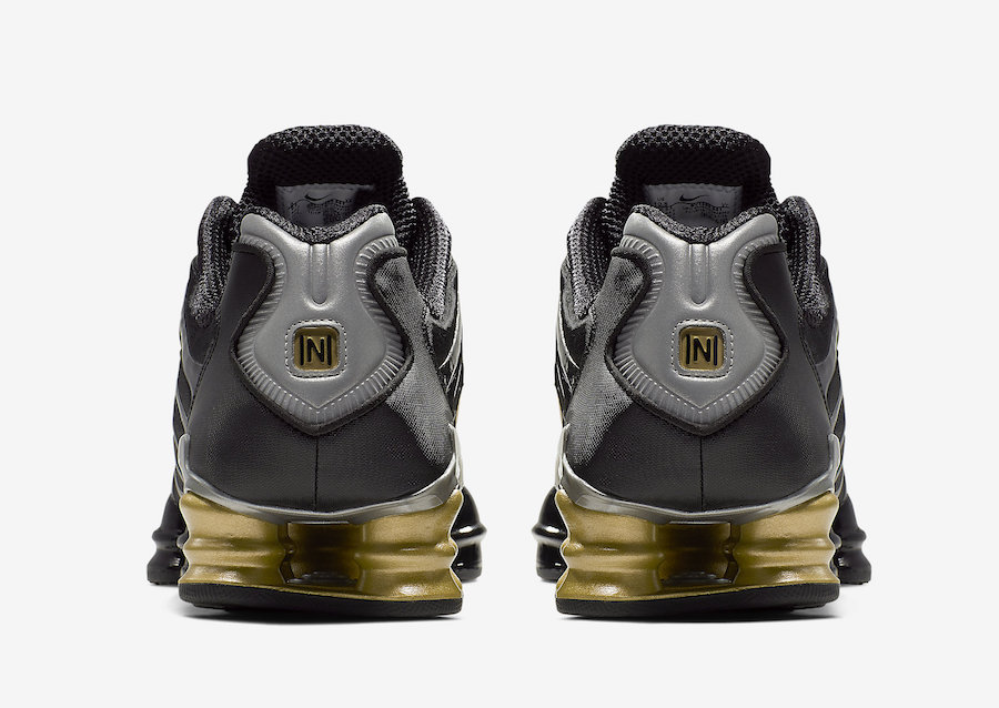 Neymar Nike Shox TL Black Gold BV1388-001 Release Date Info | SneakerFiles
