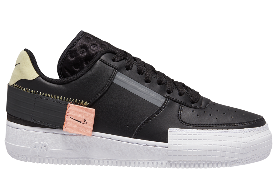 Nike AF1 Type Black CI0054-001 Release Date Info