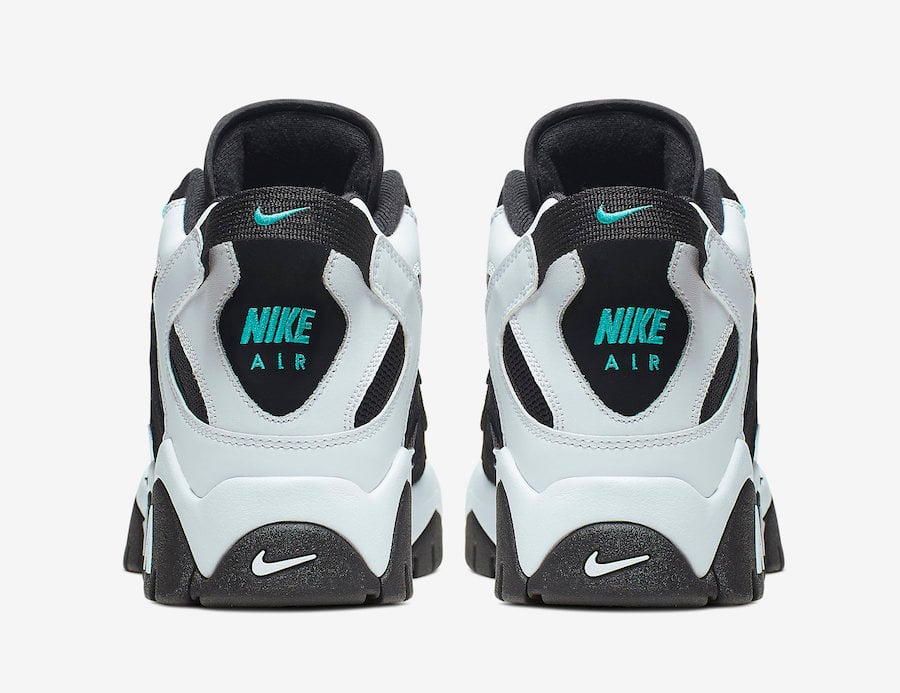 Nike Air Barrage Mid Black White Cabana AT7847-001 Release Date Info