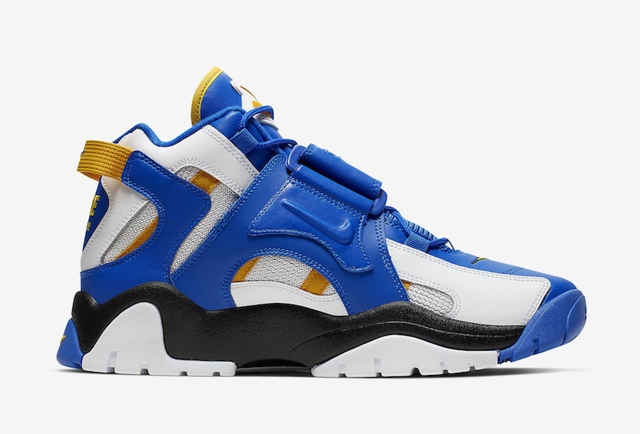 Nike Air Barrage Mid Warriors AT7847-100 Release Date Info