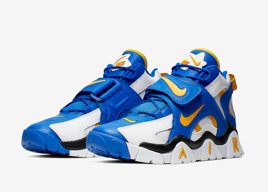 Nike Air Barrage Mid Warriors AT7847-100 Release Date Info