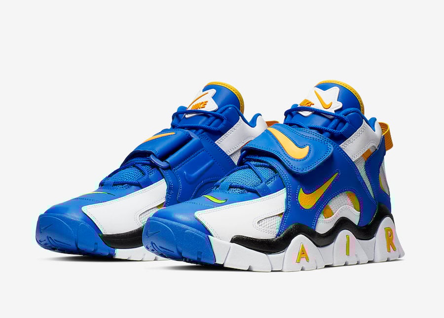 Nike Air Barrage Mid Warriors AT7847-100 Release Date Info Nike Air Barrage Mid Warriors AT7847-100 Release Date Info