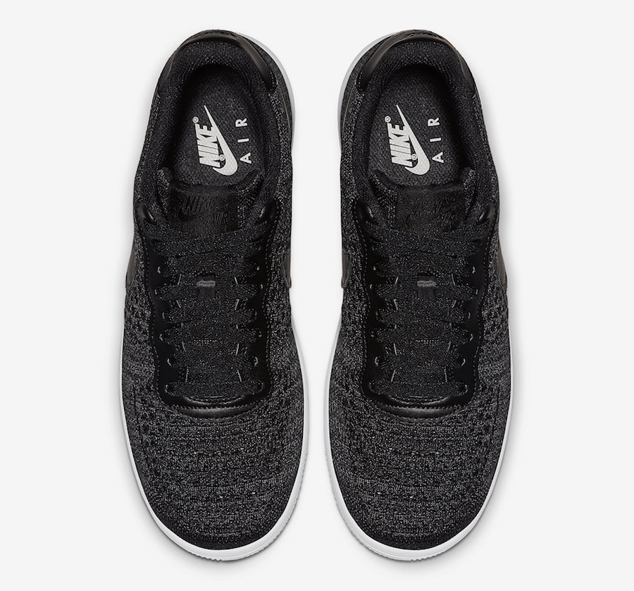 Nike Air Force 1 Flyknit 2.0 Black White CI0051-001 Release Date Info