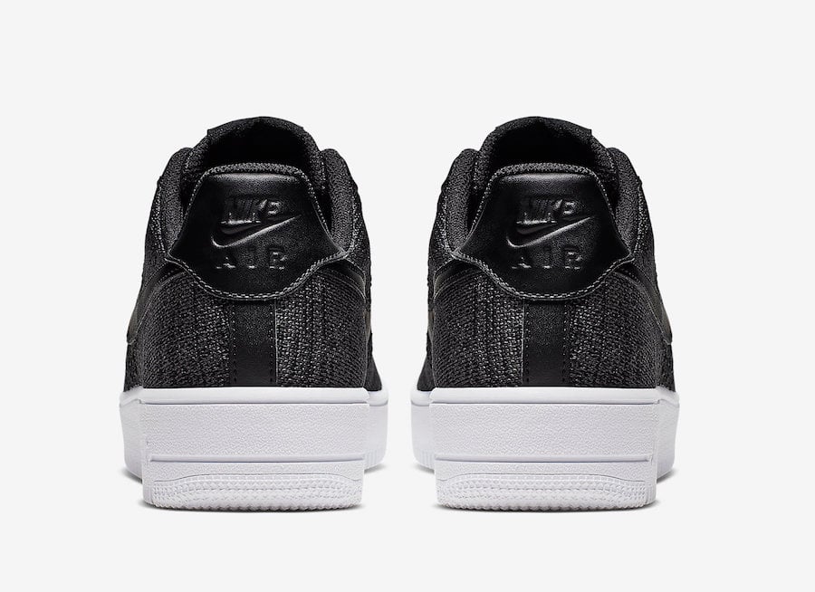 Nike Air Force 1 Flyknit 2.0 Black White CI0051-001 Release Date Info