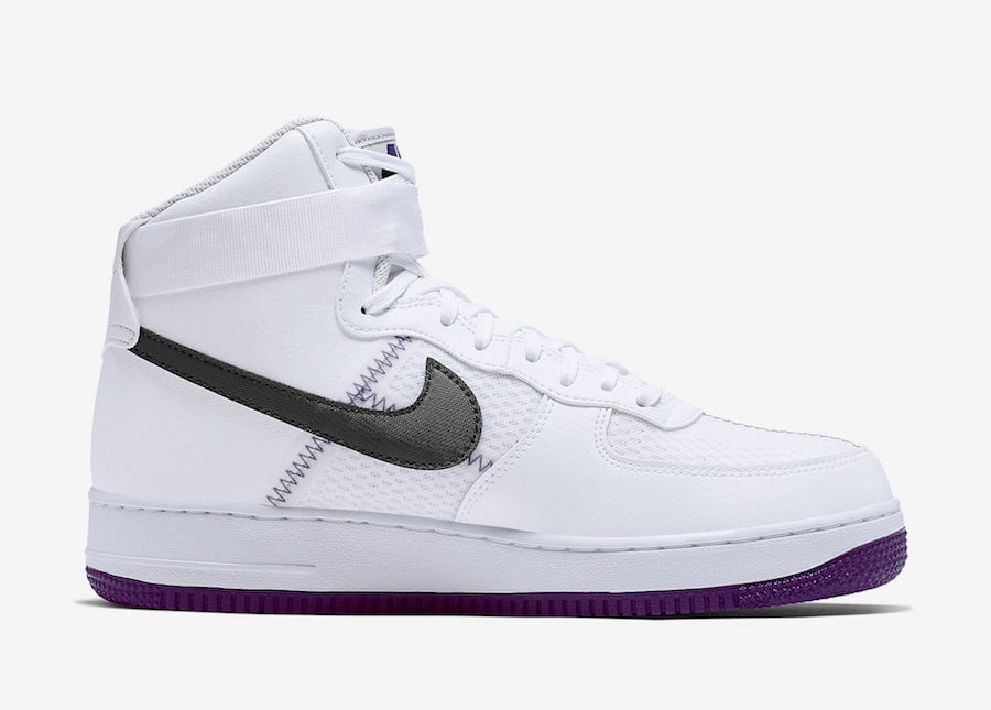 nike air force 1 high white purple