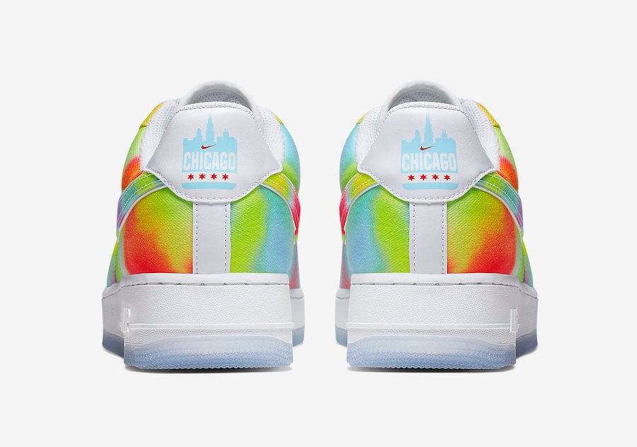 Nike Air Force 1 Low Tie-Dye Chicago CK0838-100 Release Date Info