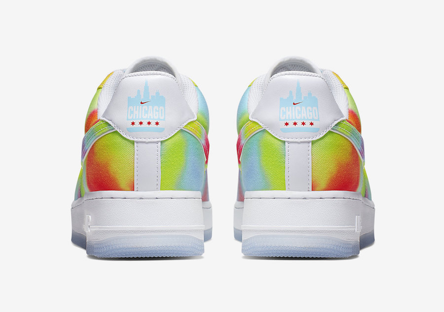 Nike Air Force 1 Low Tie-Dye Chicago CK0838-100 Release Date Info