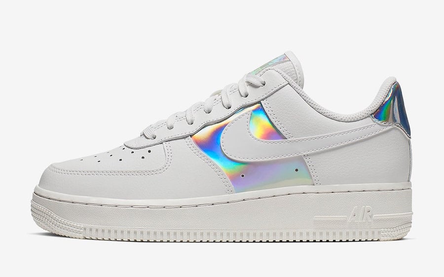 air force 1 shiny white