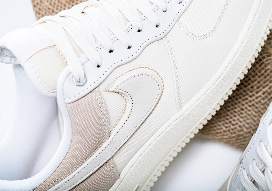 Nike Air Force 1 PRM Pale Ivory CI1116-100 Release Date Info