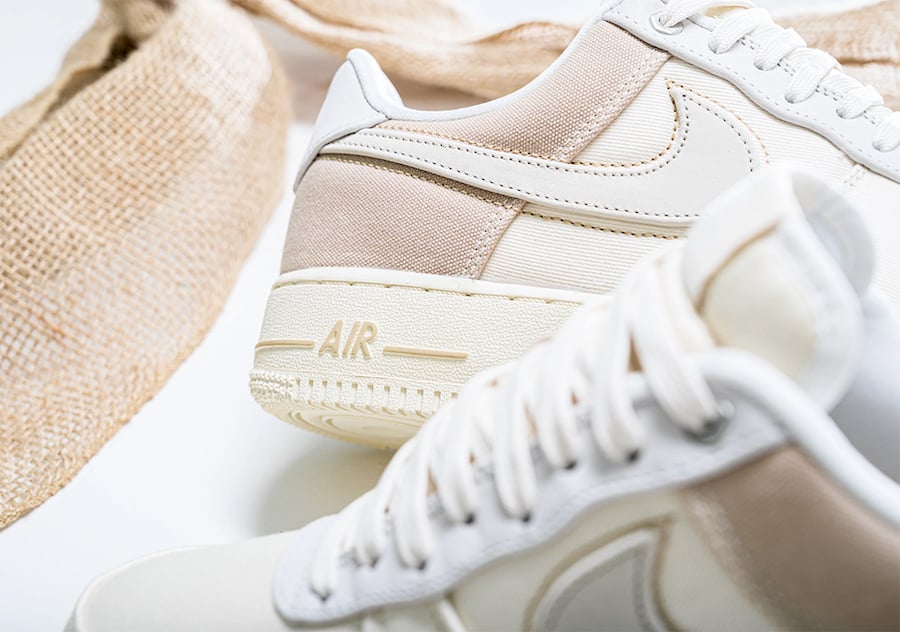 Nike Air Force 1 PRM Pale Ivory CI1116-100 Release Date Info