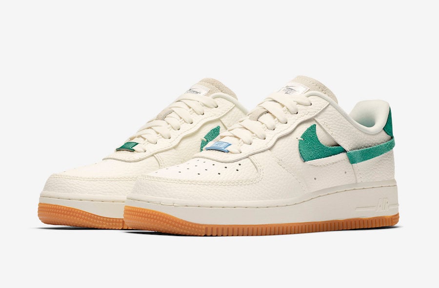 green and blue air force 1