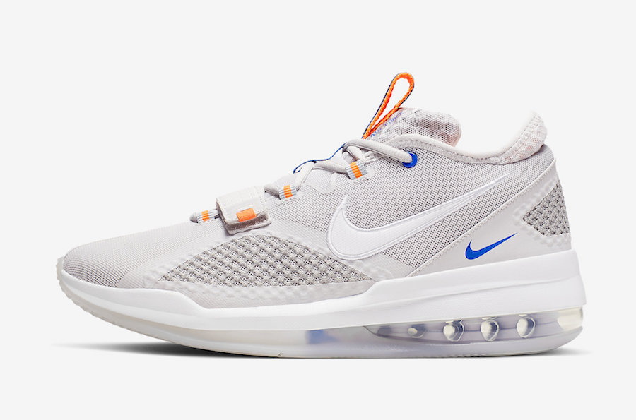 Nike Air Force Max Low Grey Total Orange BV0651-005 Release Date Info