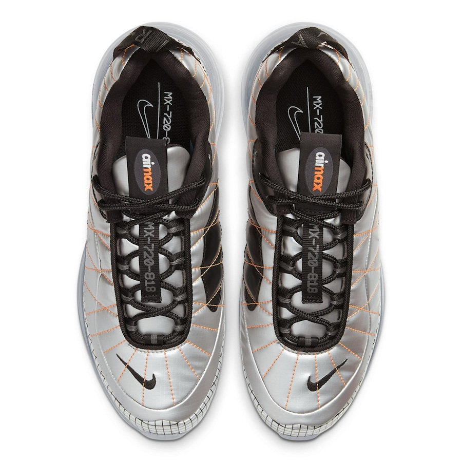 Nike Air MX 720-818 Metallic Silver BV5841-001 Release Date Info