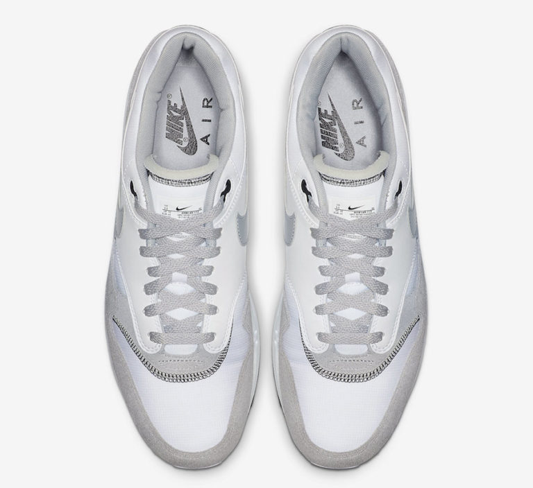 Nike Air Max 1 White Black Wolf Grey AH8145-113 Release Date Info | SneakerFiles