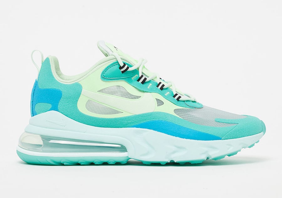 Nike Air Max 270 React Hyper Jade Frosted Spruce AO4971-301 Release Date Info