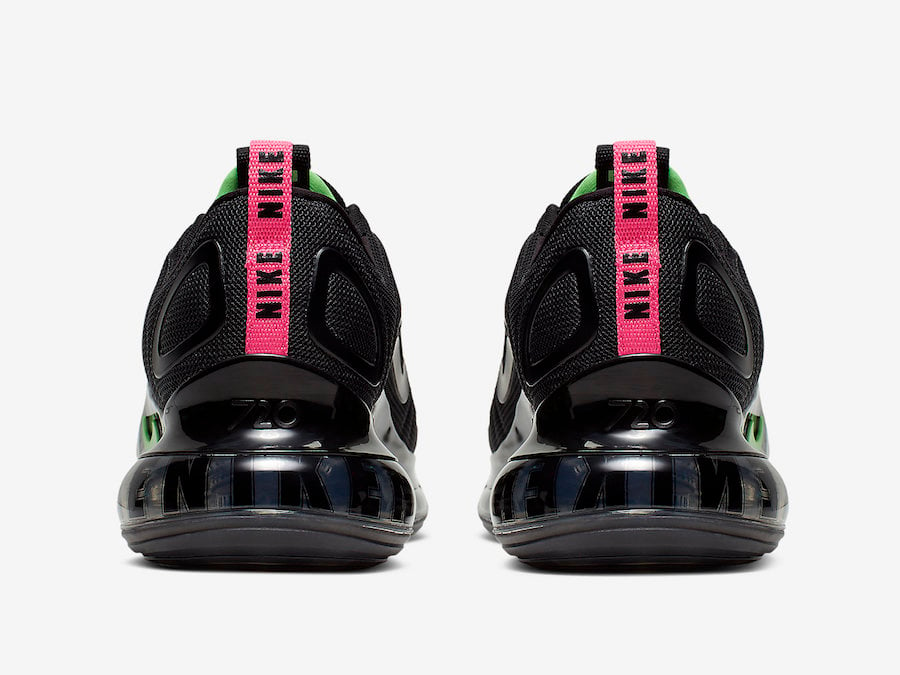 Nike Air Max 720 Black Pink Green CQ4614-001 Release Date Info