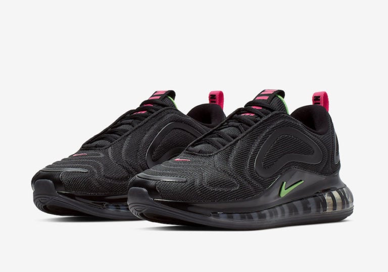 black pink air max 720