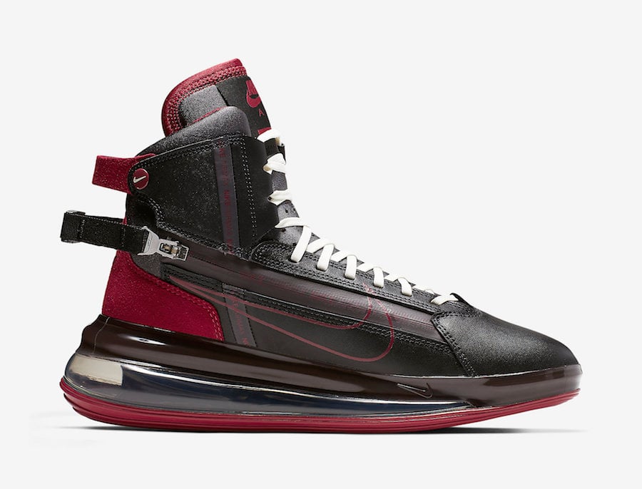 Nike Air Max 720 Saturn Black Team Red AO2110-004 Release Date Info