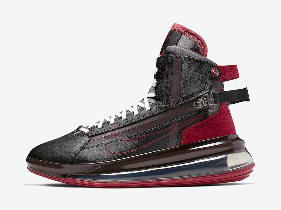 Nike Air Max 720 Saturn Black Team Red AO2110-004 Release Date Info