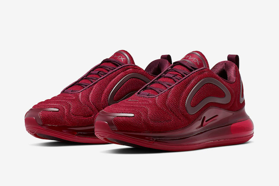 Nike Air Max 720 University Red Night Maroon AO2924-601 Release Date Info