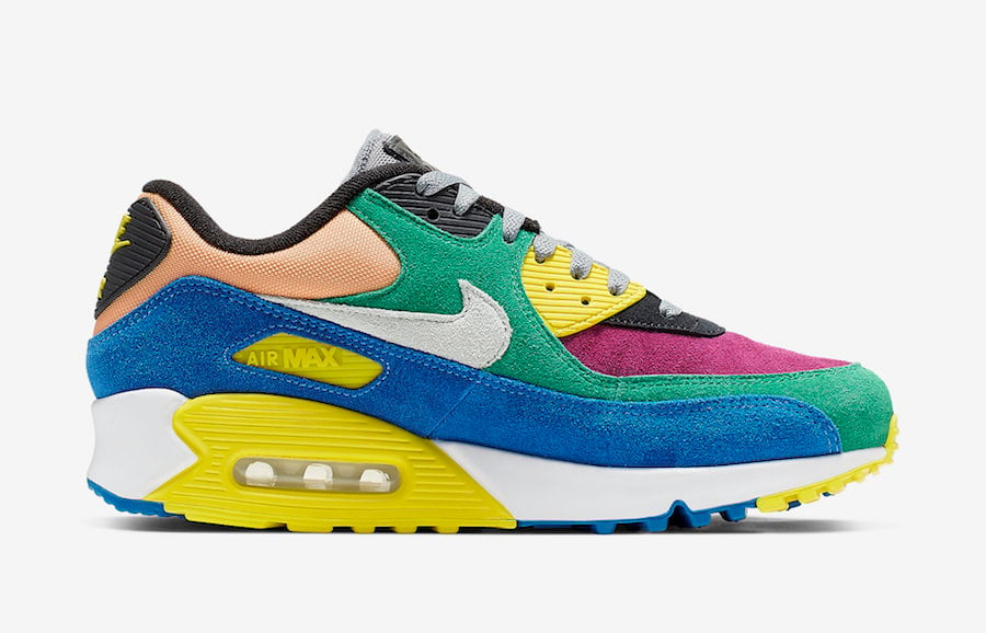 Nike Air Max 90 Viotech 2.0 Lucid Green Game Royal CD0917-300 Release Date Info