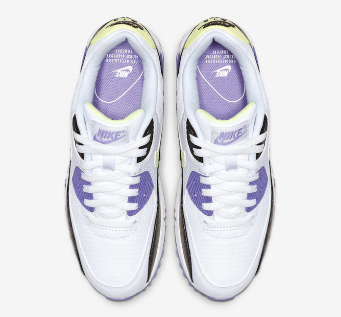 Nike Air Max 90 WMNS Barely Volt Purple 325213-142 Release Date Info | SneakerFiles