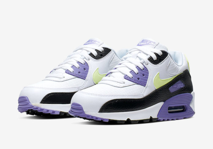 air max 90 purple and teal