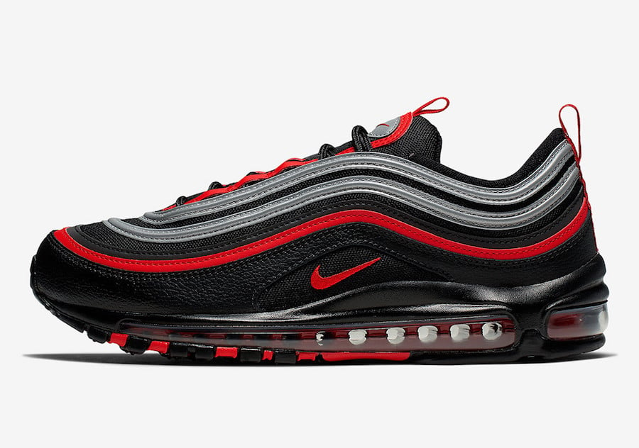 air max 97 bred on feet