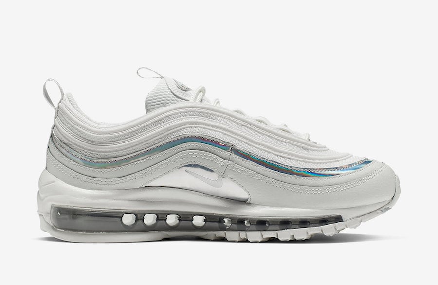air max 97 holographic silver