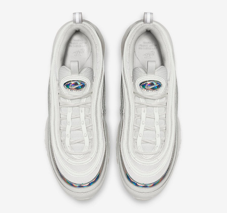 Nike Air Max 97 White Silver Iridescent CJ9706-100 Release Date Info ...