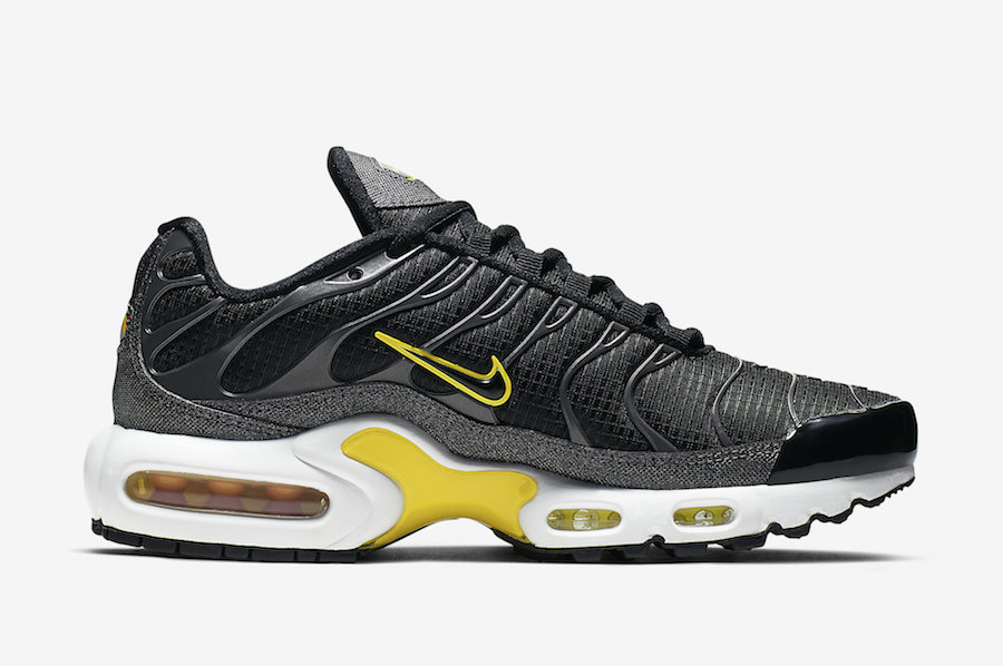 Nike Air Max Plus Black Active Yellow CN0142-001 Release Date Info