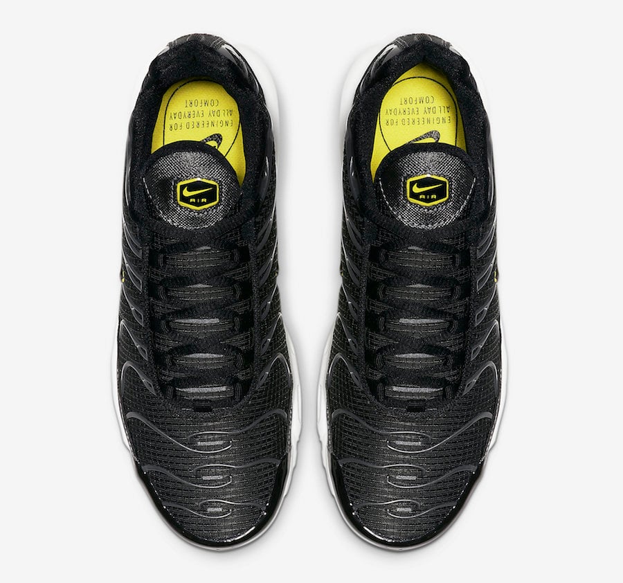 Nike Air Max Plus Black Active Yellow CN0142-001 Release Date Info