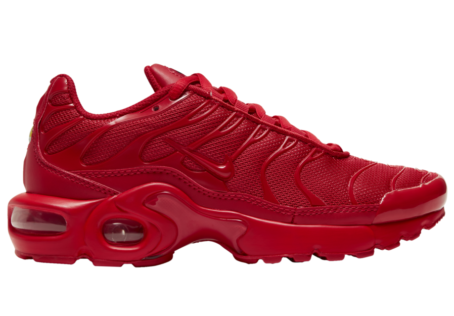 all red nike air max plus