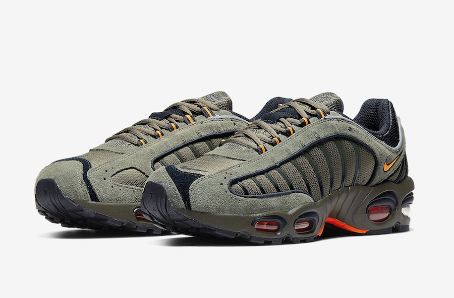 Nike Air Max Tailwind 4 Releasing in Olive and Orange