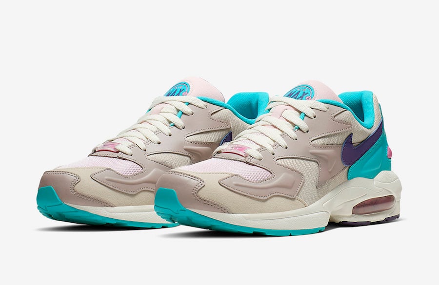 Nike Air Max2 Light Aqua Teal Purple CK2958-051 Release Date Info